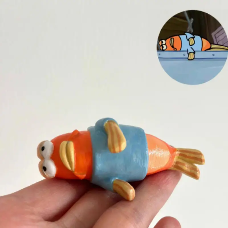 ฟิกเกอร์สปองจ์บ็อบ สแควร์แพนท์ ลิมป์ฟิช ของสะสม โมเดลตุ๊กตา ของเล่นเด็ก ของขวัญ