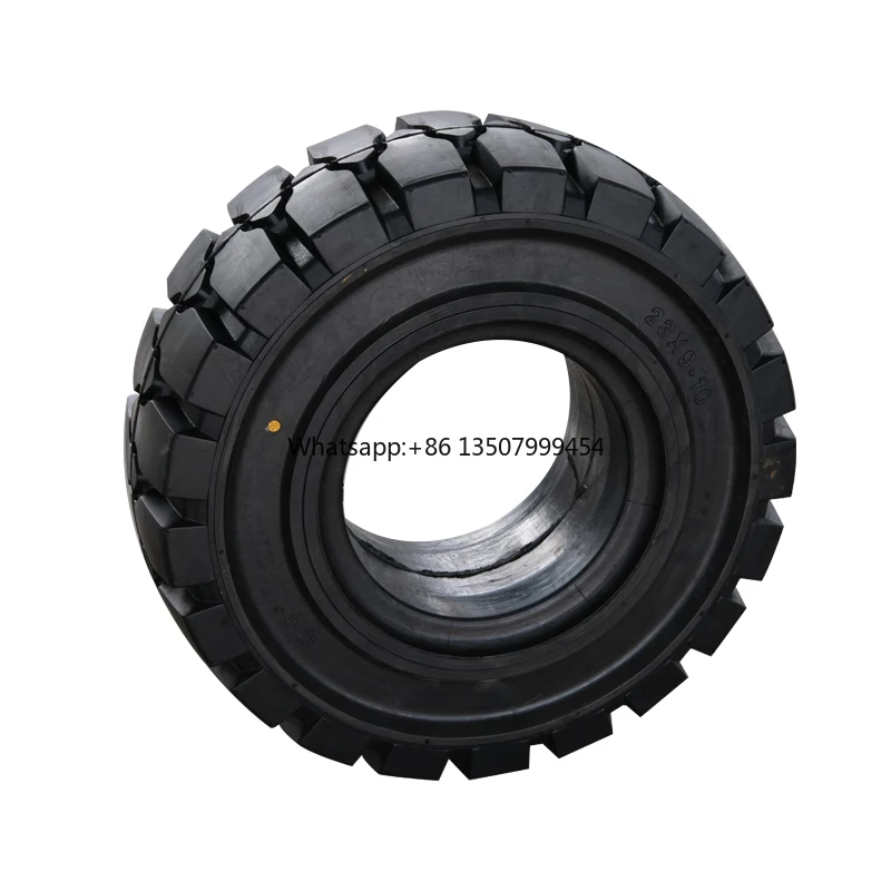 21x8-9 21x8x9 21 8 9 Unmarked White Black Forklift Solid Tires Heavy Duty and Forklift Tires Wheel Rim Tires