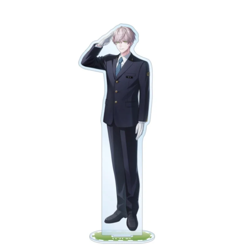 Break My Case Game Anime Character Acrylic Desk Stand Figure Ornament Double Sided Print With Holder Base Home Decor Keychain