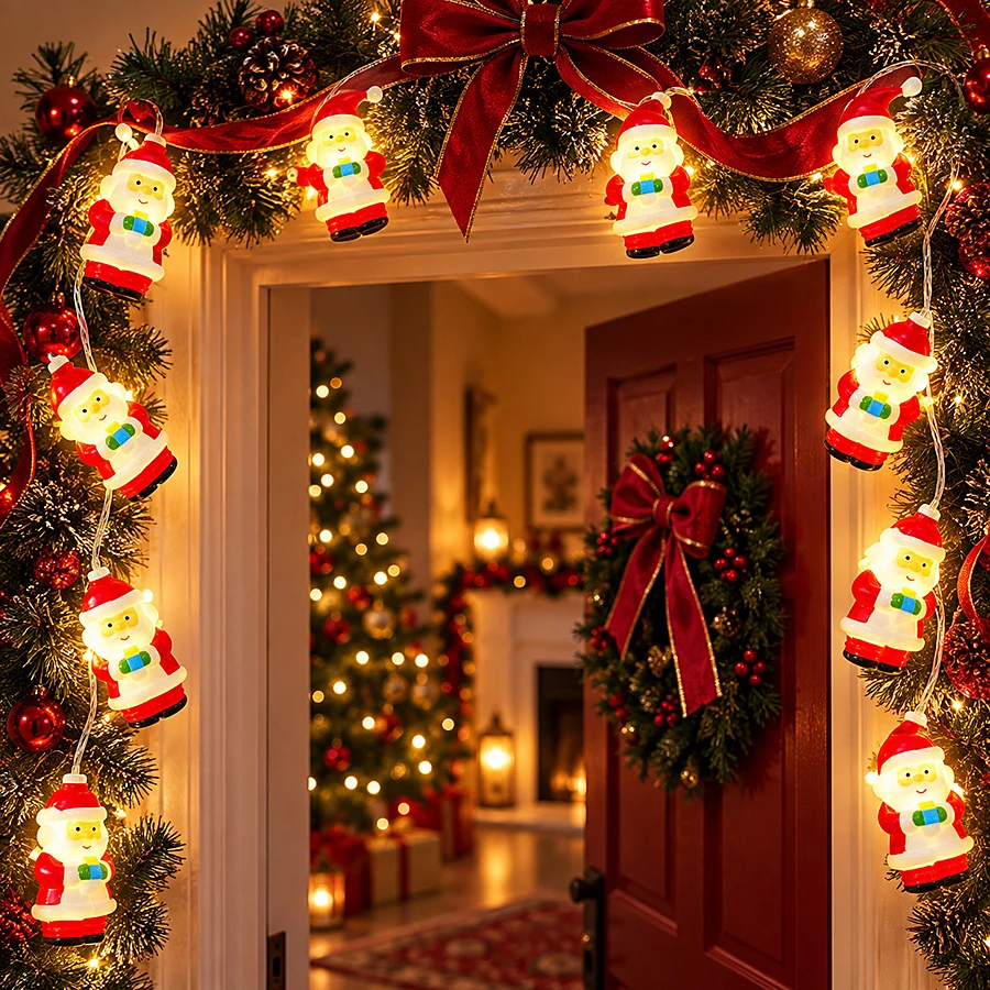 أضواء LED كرتونية لعيد الميلاد - مراجعة Led Fairy String Lights وسعره