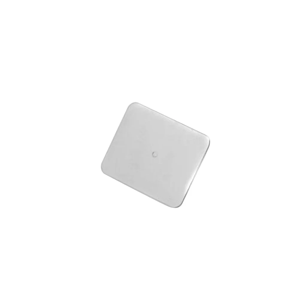 Roestvrij staal Mini Nail Art Ring Palette voor Foundation Lipstick Pigment Mengen Professioneel gebruik Zilver Nail Art Palette