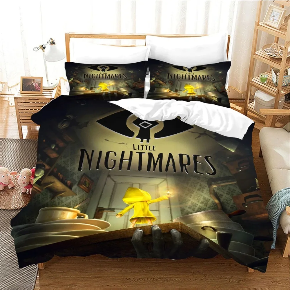 

Little Nightmare 3D Printed Duvet Case Pillowcase Bedding Set Twin Full King Size For Bedroom Decor