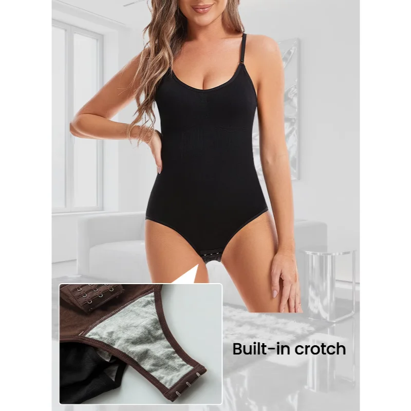 Kolumbijskie body modelujące sylwetkę, bielizna modelująca, regulowane ramiączka, podnosząca pośladki, wyszczuplająca sylwetkę, kontrolująca brzuch. — 2