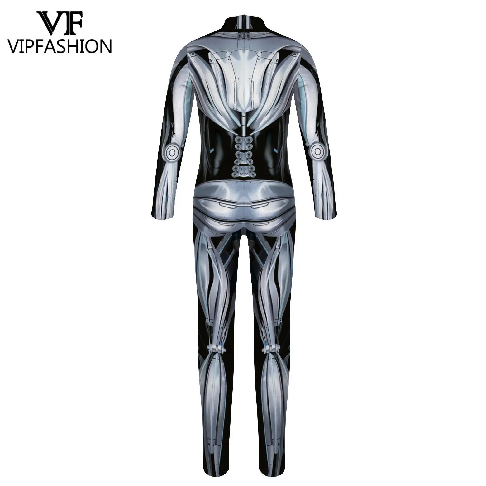 VIP FASHION-Costume d'Animal pour Garçon et Fille, Combinaison de Robot Punk, Vêtements de ixd'Halloween, de Carnaval, Cosplay Sвpour Enfants, Zentai Trempé