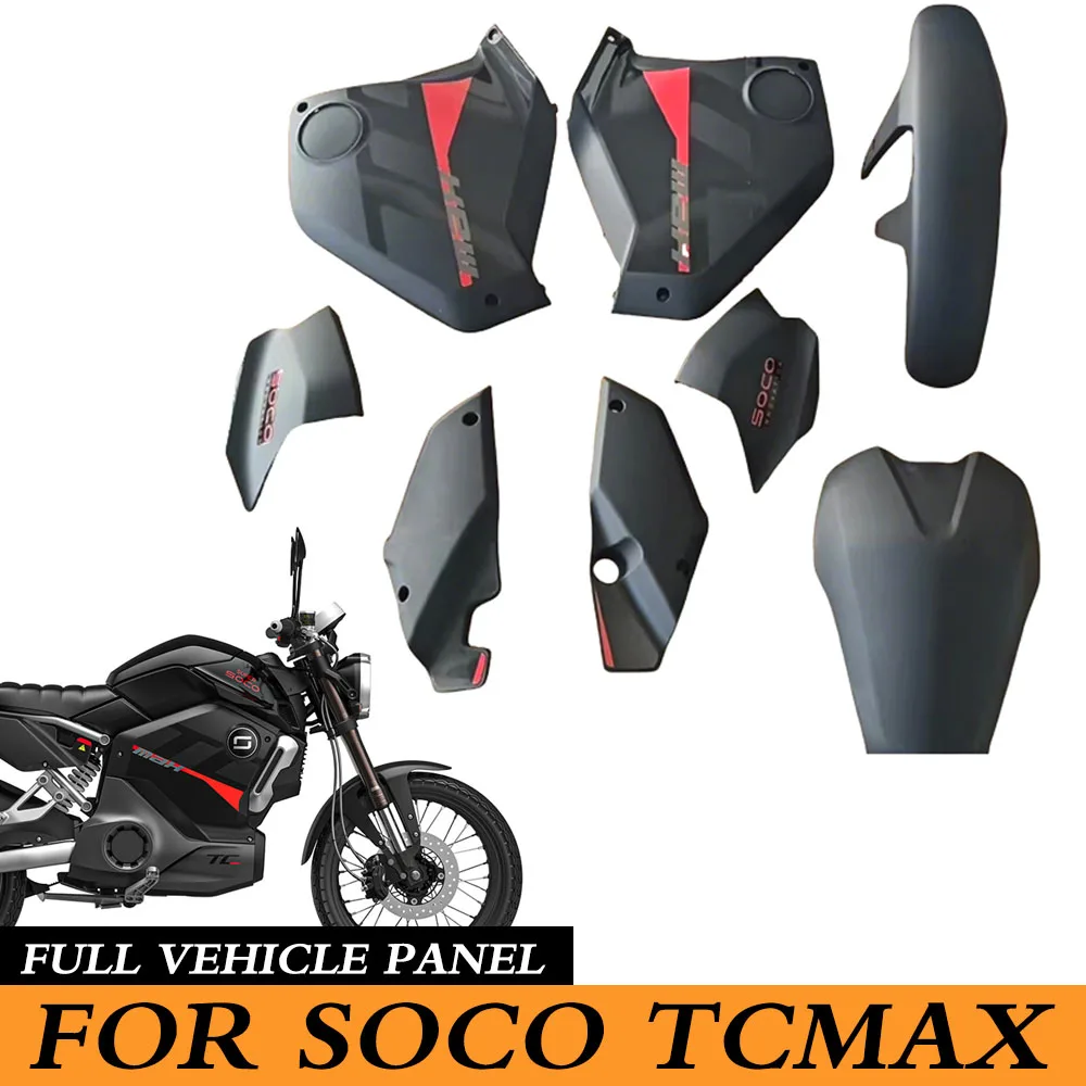 New For SOCO TC TCMAX TC MAX MAXTC Electric Vehicle Original Shell Cover Original Plastic Parts Guard Front Fender SOCO TCMAX
