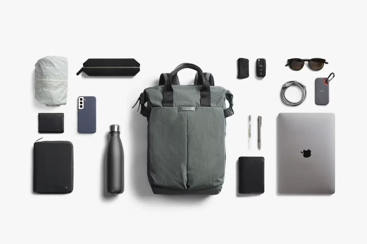 Tokyo TotePack 20L Convertible Backpack Tote Bag Water-Resistant Laptop Bag Commuter Travel Single Shoulder Purse