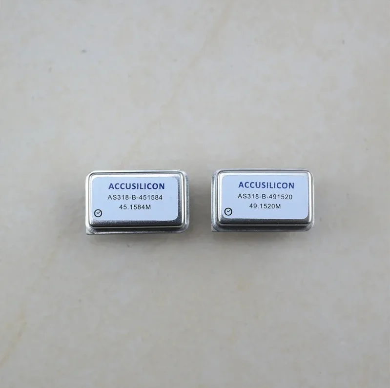 Original ACCUSILICON AS318-B-451584 AS318-B-491520 Ultra low jitter femtosecond crystal oscillator 49.1520MHZ 45.1584MHZ