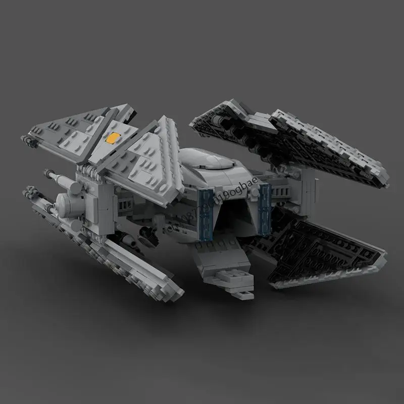ใหม่ 861PCSที่มีชื่อเสียงStar Battleภาพยนตร์MOCผูกAvenger Space Fighterรุ่นDIYสร้างสรรค์ไอเดียChildToy AssemblyPuzzleของขวัญวันเกิด