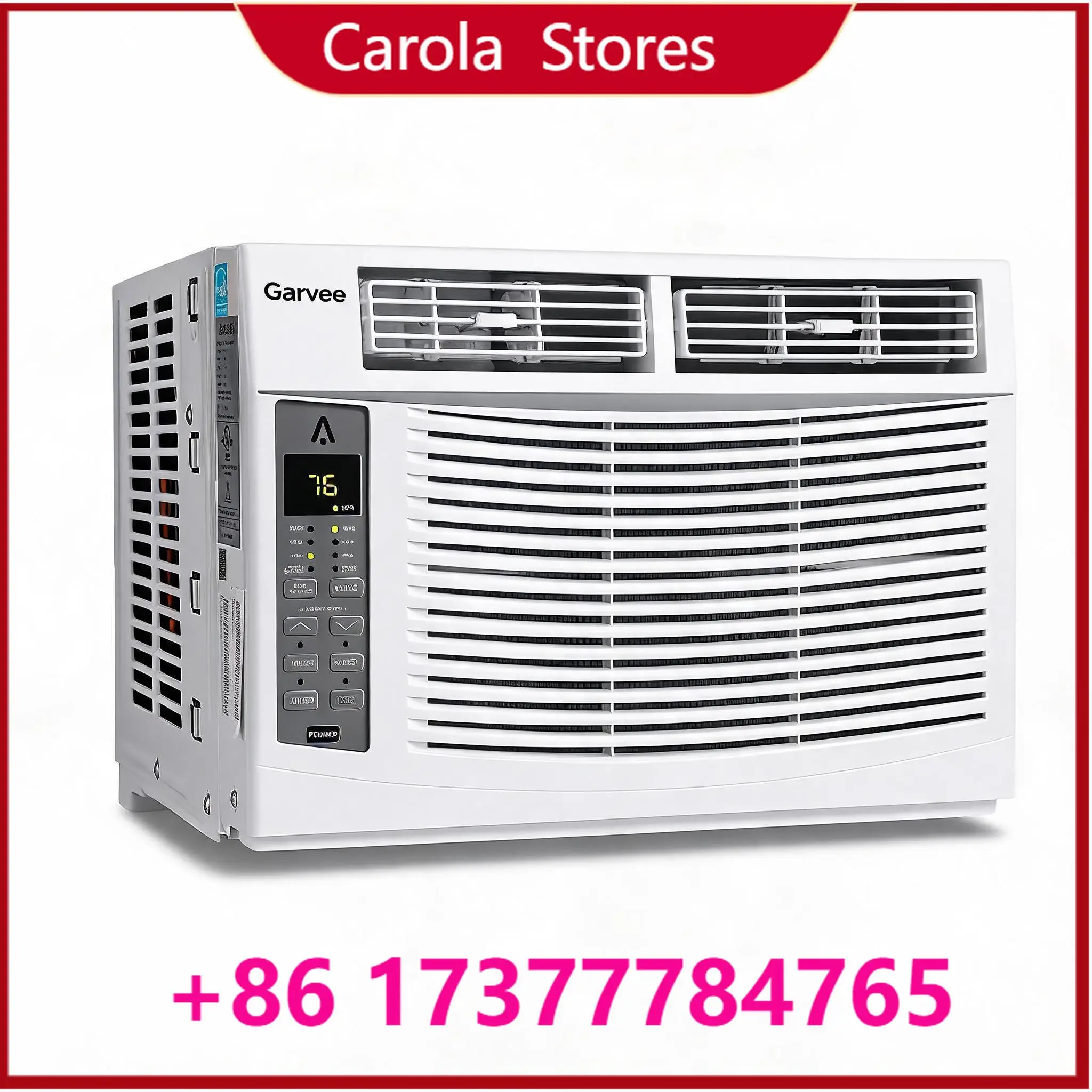 12000 BTU Smart Wi Fi Window Air Conditioner, Fast Cooling 550 Sq.Ft Window AC with Remote & Window Kit for Bedroom Office