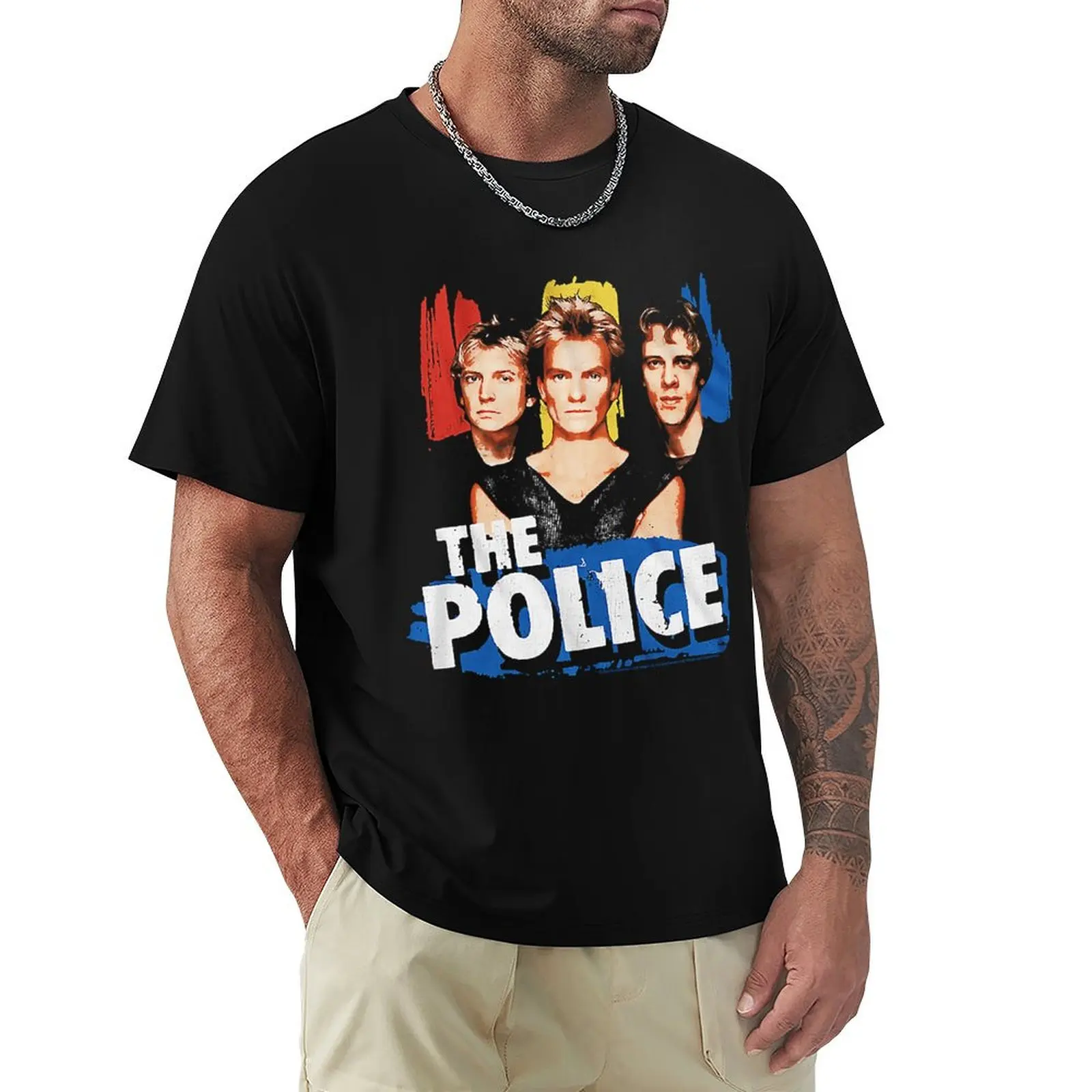 

The Police Rock Alternative __ The Police Rock Group T-Shirt graphic t shirt vintage vintage mens t shirts casual stylish