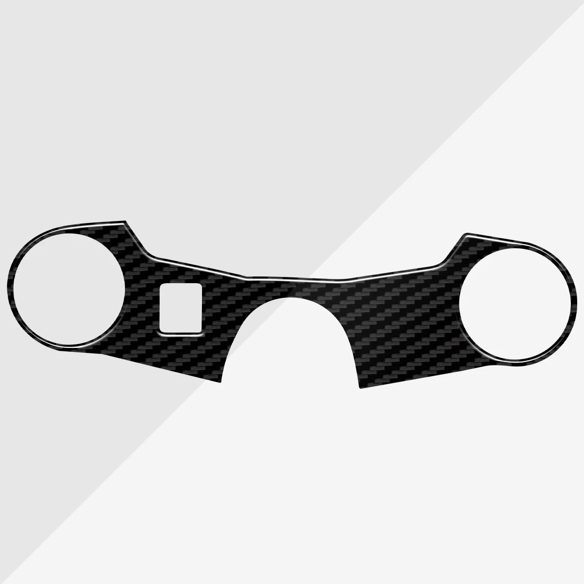 

3D Resin Motorcycle Carbon Fiber Stickers Top Triple Clamp Yoke Case for Suzuki GSXR1000 K5 GSX R1000 2005 2006