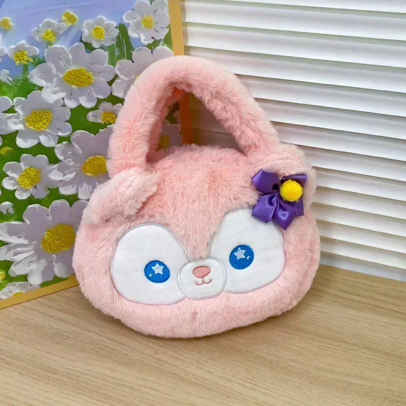 Kawaii Cartoon Handbag Plush Toy Doll Makeup Purse Kuromi Sanrio Bags My Melody Plushie Backpacks Christmas Gift for Girls