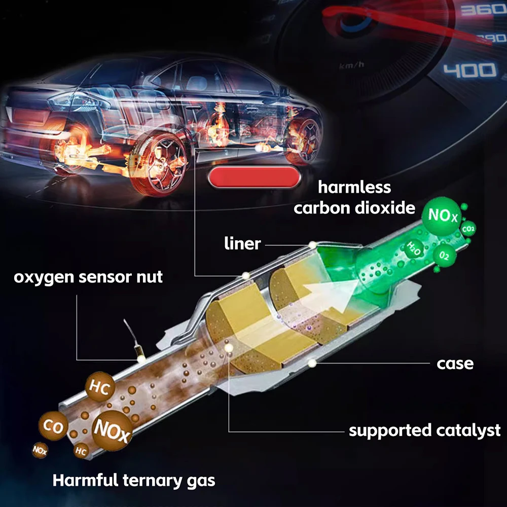 MDG Car Ternary Cleaning Agent, Remoção do depósito de carbono do motor do carro, Gás de escape, Purificação Catalisador