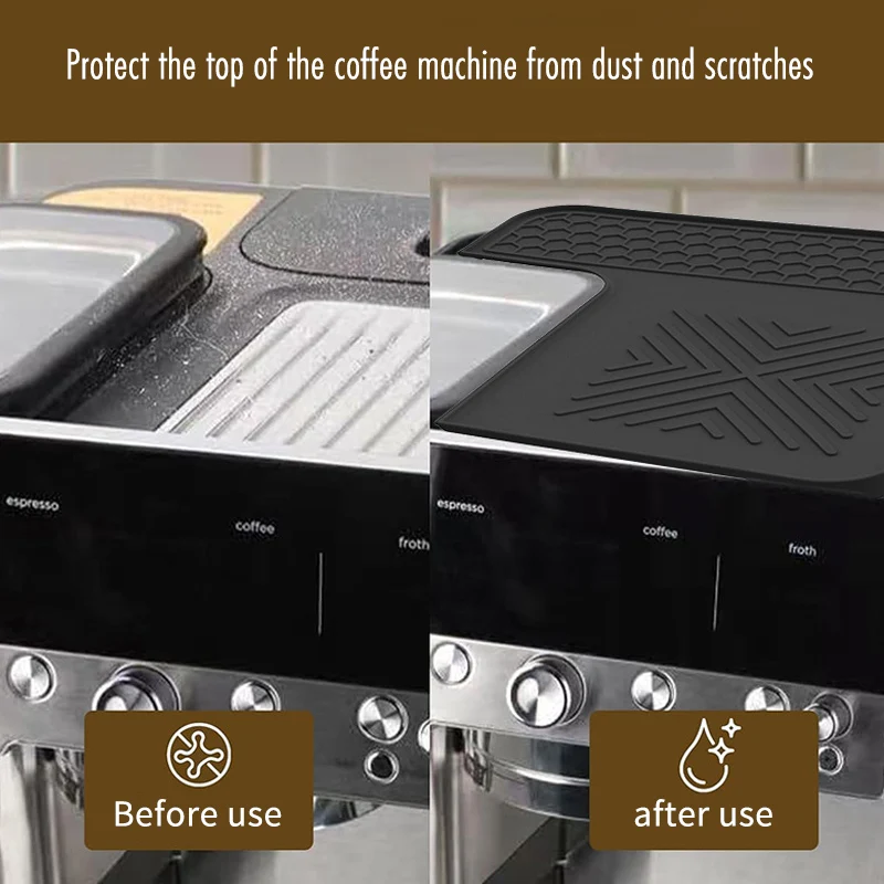 For Ninja ES601/655/701 Coffee Machine Top Cover Mat Coffee Top Protective Pad Thermal Insulation Pad Coffee Machine Accessories