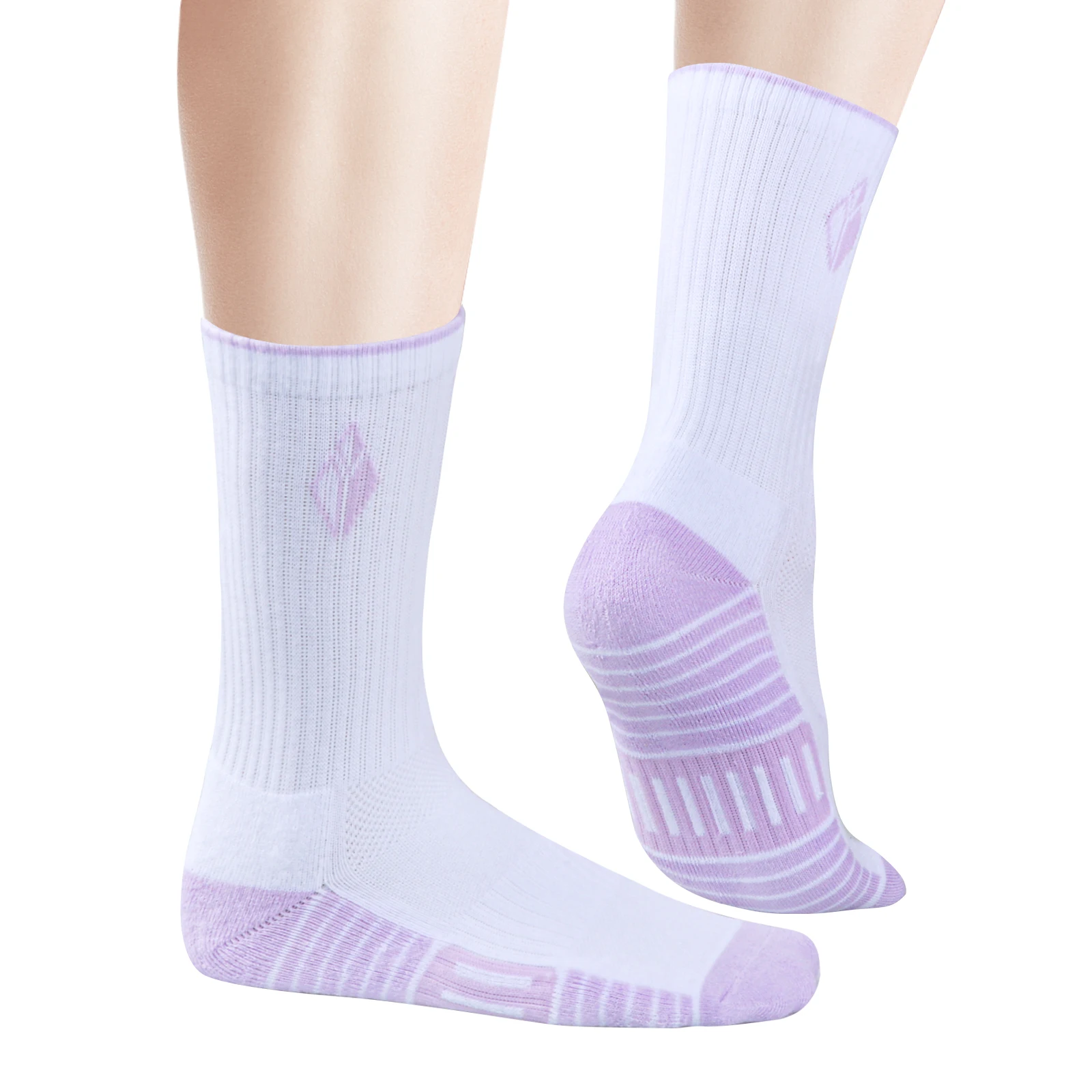 YUEDGE Calcetines deportivos para hombre y mujer, absorben la humedad, acolchados, antiolor, cómodos, informales, para el trabajo diario, entrenamientos deportivos, 5 pares