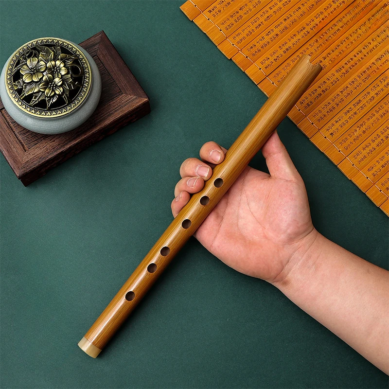 6 Keys Small Bamboo Sweet Flute Transverse Flute Professional Traditional Chinese Wind Musical Instrument Luxury Instrument