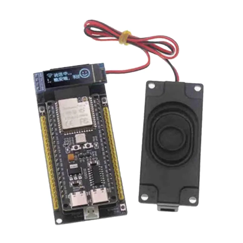 AI صوت الدردشة روبوت ESP32-S3 مجلس التنمية مع شاشة OLED 0.91 بوصة Deepseek Forstudent اللوحة الأم التعليمية