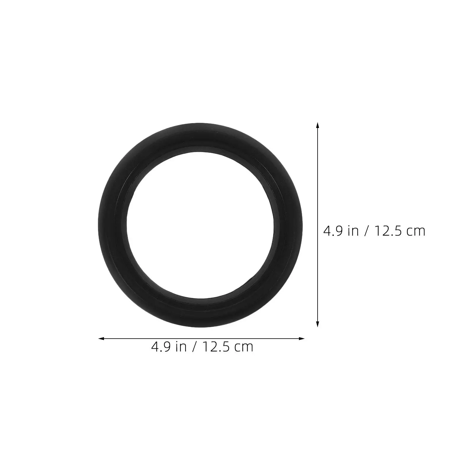 4Pcs Stroller Outer Tire 5 Inch Baby Pushchair Replacement Parts High Resilience Rubber Infant Cart Wheel Smooth Shock view 2