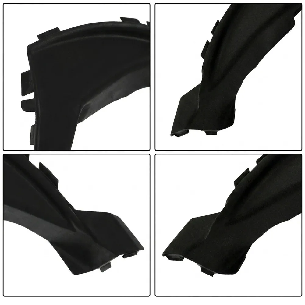Wiper Guide Cover Replacement Device Cowl Extension Black Wiper Cowl Cover ABS Plastic Build Quick Installation
