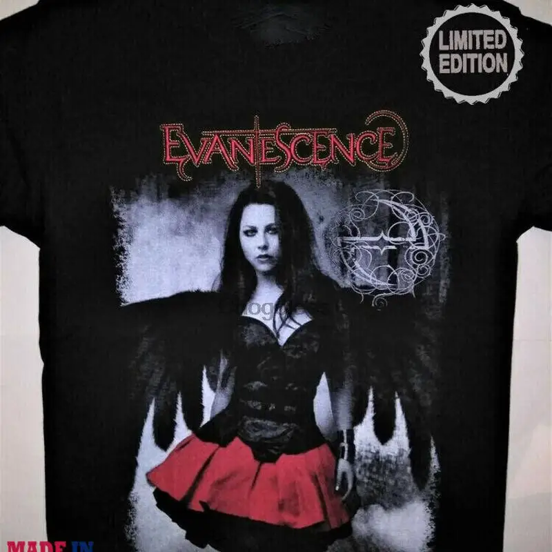 

Evanescence Band Heavy Cotton All Size Black T Shirt S 5Xl