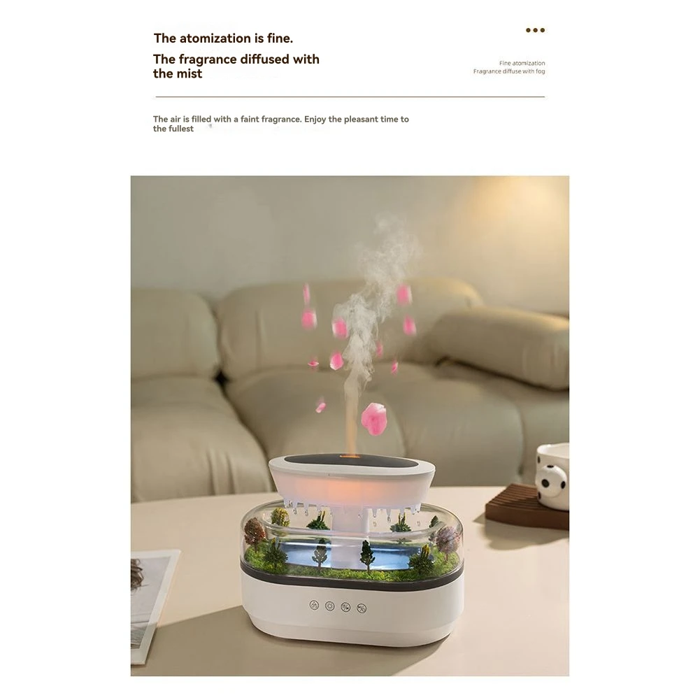 

Aroma Humidifier Raindrop Air Humidifier US Plug