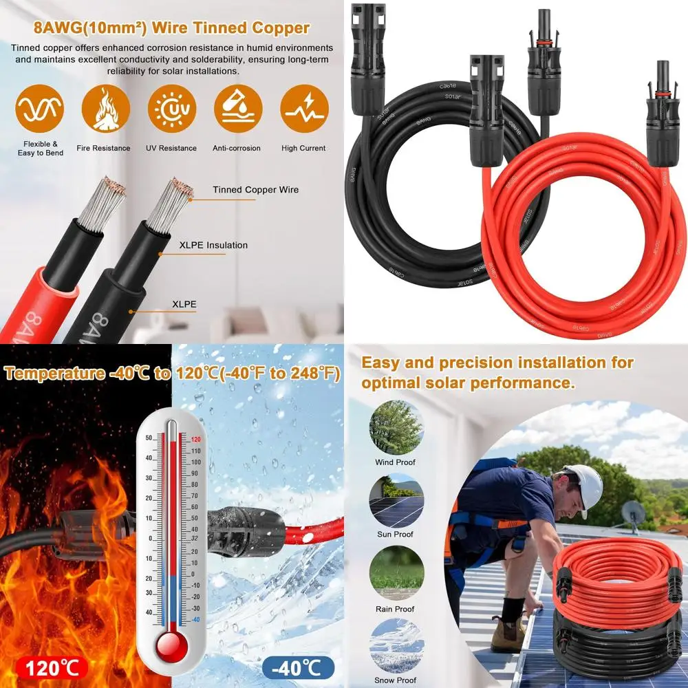 8 Awg 25-Foot Exten…