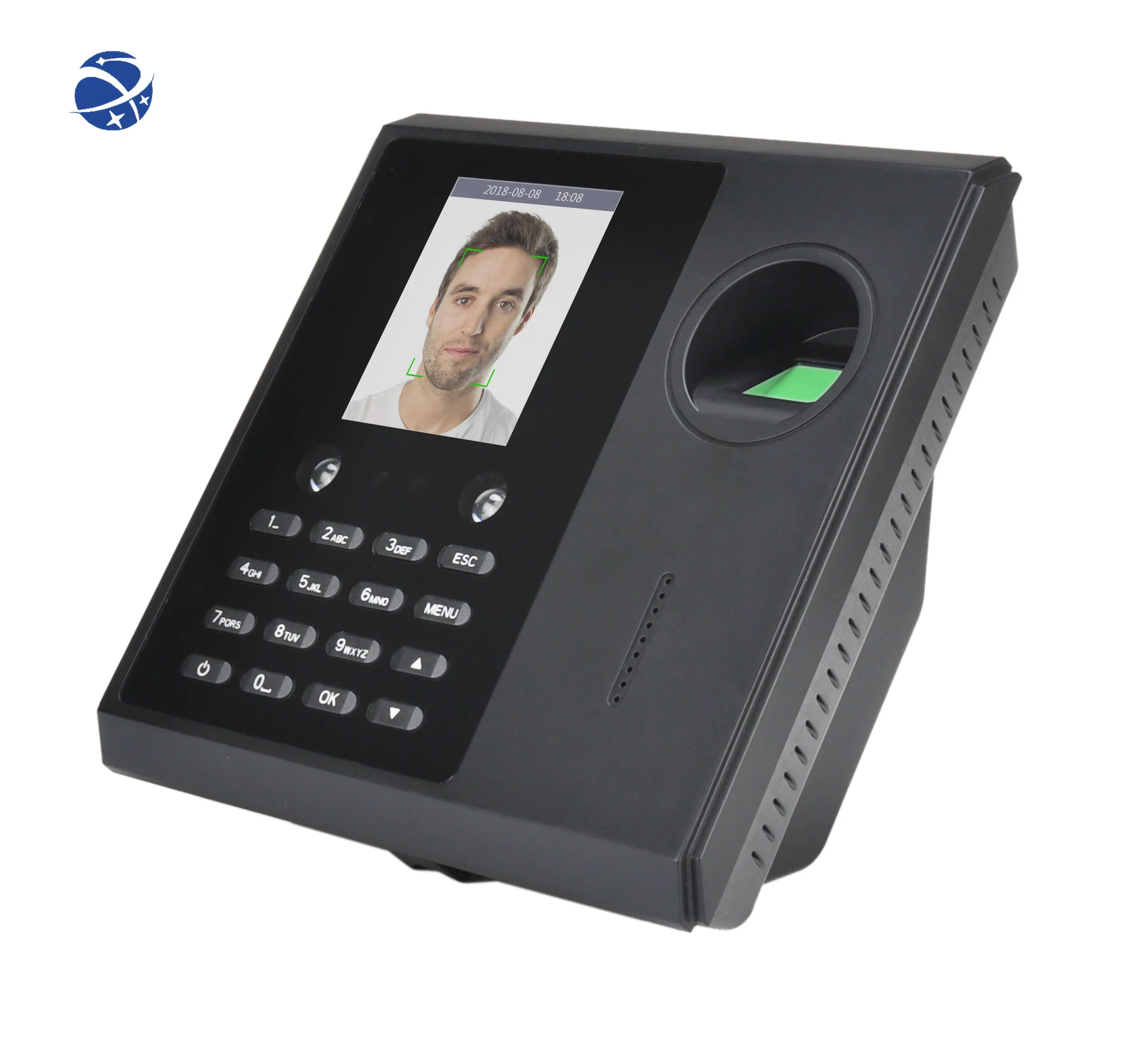 YYHC Fingerprint Time Attendance Clock Machine with Door Access Control  all in one machine