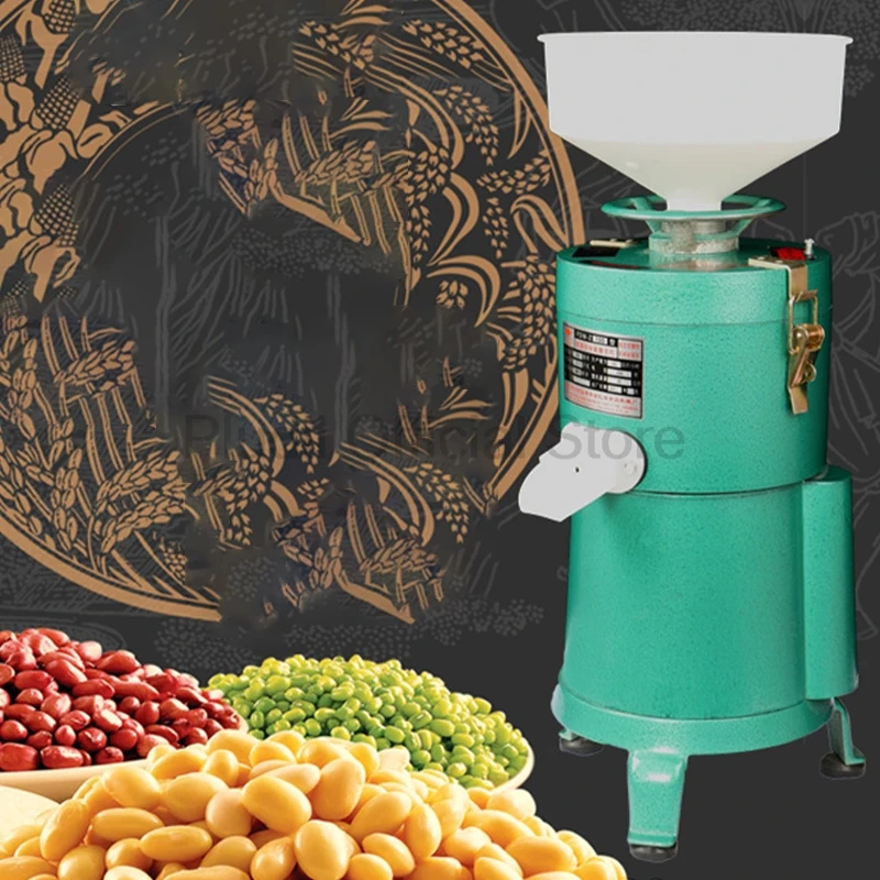 Electric Stainless Steel Commercial Soybean Milk Machine And Tofu Making Equipment Soya Bean Slurry Maker Grinding Machine