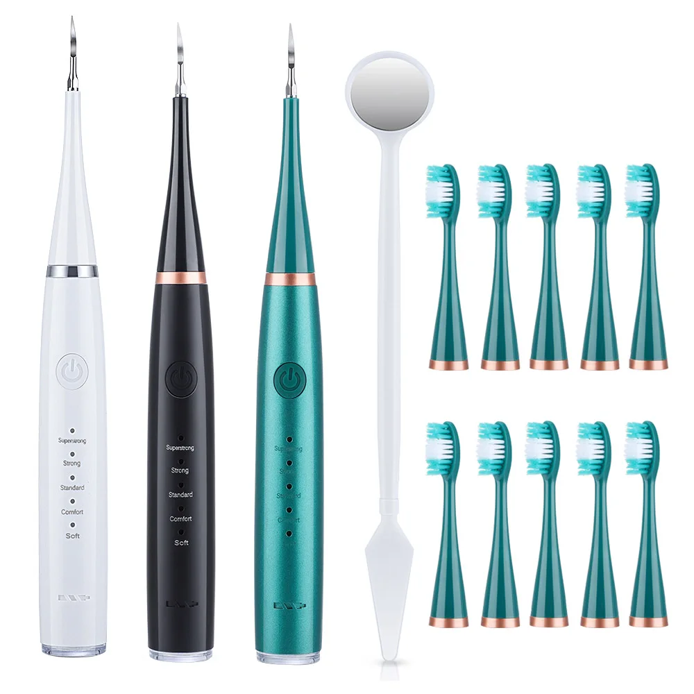 Elektrische Zahnstein Entferner Dental Scaler Zahnstein Plaque Flecken Reiniger Zähne Bleaching Kit Zähne reiniger Mundhygiene Pflege