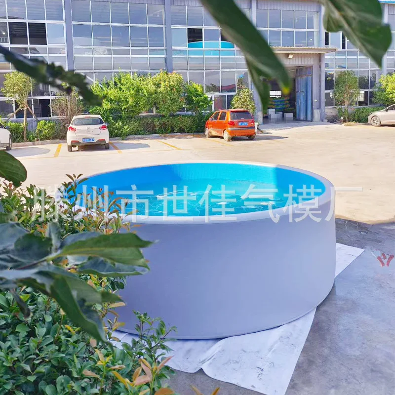 Round inflatable pool, brushed swimming pool, children's size, choose foldable inflatable pool