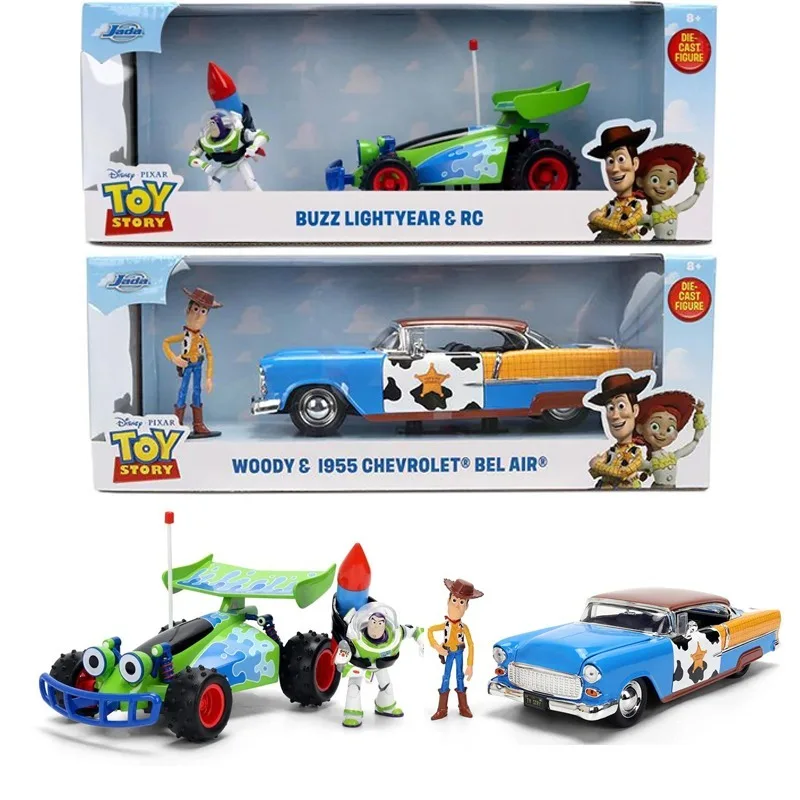 ミニカー TOY STORY WOODY & 1955 CHEVROLET BEL AIR 1955 Toy Story
