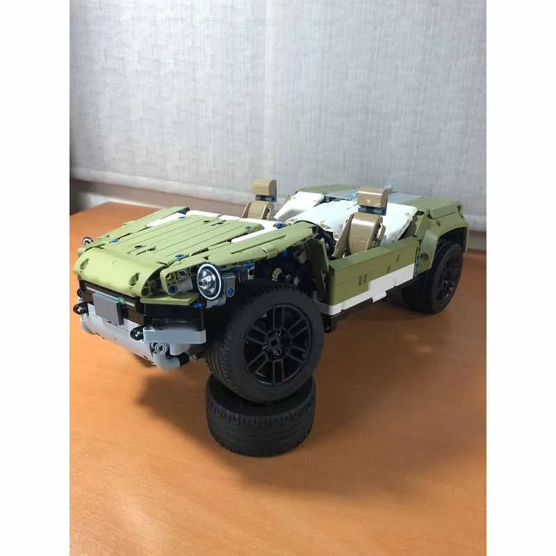42110 Type C Off-road Racing Car Compatible with MOC-81690, 1875 Pieces Building Block Toy Model DIY Children's Gift view 6