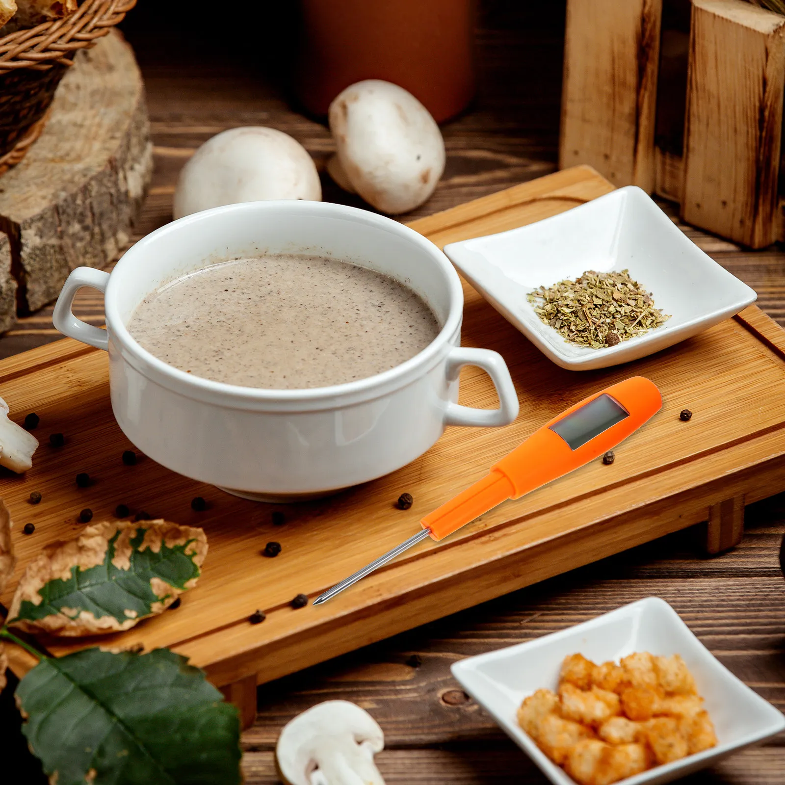 

Цифровой термометр-лопатка для кондитерских изделий, приготовления джемов, шоколада, измерения температуры пищевых продуктов, кухонный термометр, многофункциональный инструмент