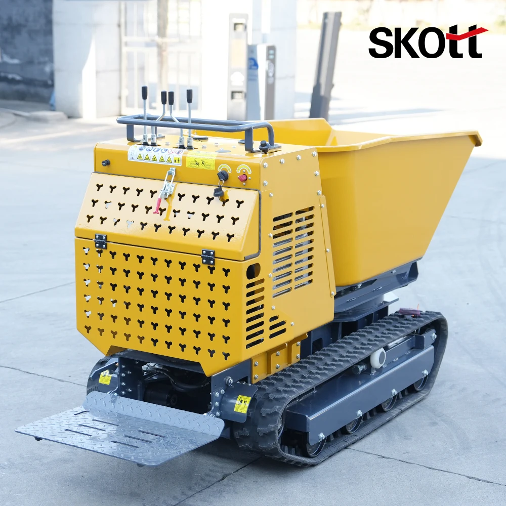 

Customized 0.5-1.2 Ton Mini Dump Truck CE Certified 25HP Diesel Engine for Construction Mining Farm Use, Small Dumper for Sale.