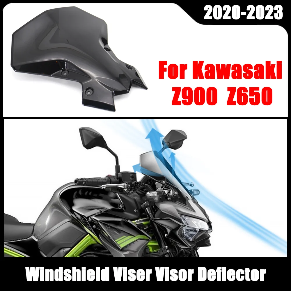 

Fits For KAWASAKI Z 900 Z900 Z650 2020 2021 2022 2023 Motorcycle Sports Touring WindScreen Windshield Viser Visor Deflector