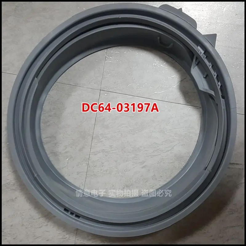 Cuff Hatch for Samsung drum washing machine DC64-01397A Waterproof rubber sealing ring manhole cover parts