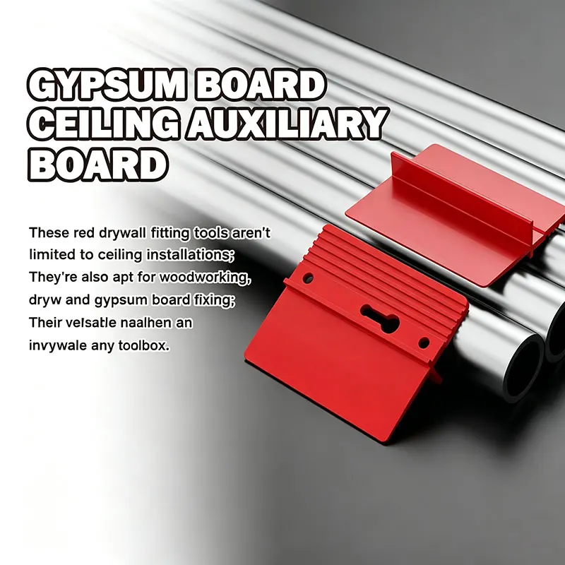 YYM Drywall Ceiling Mounting Helper, Aluminum Alloy Drywall Support Tool for Single‑Person Gypsum Board Installation