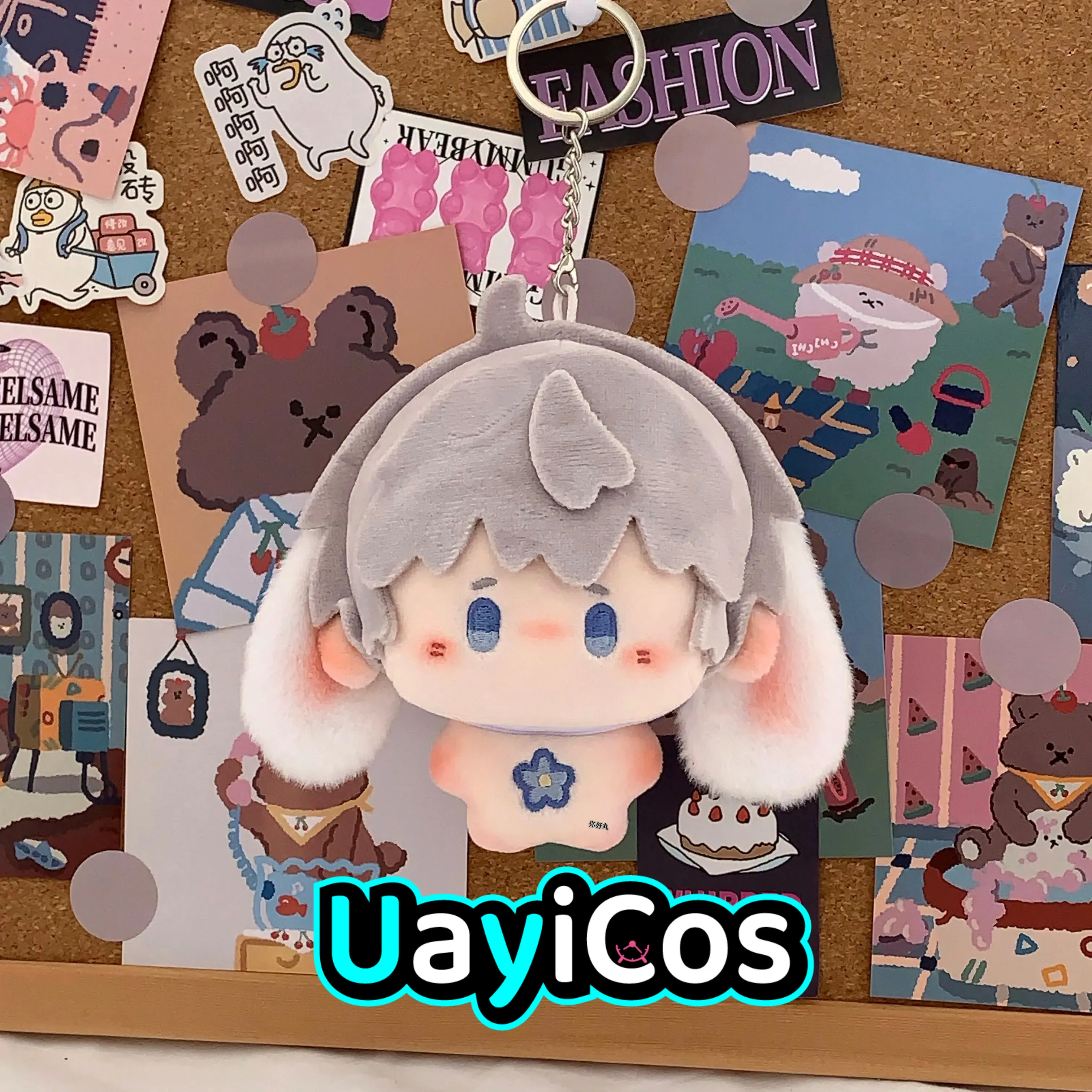 

10 см Love and Deepspace Xavier Sylus Rafayel Zayne Caleb, мягкие плюшевые куклы, одежда на день рождения, аниме, игра, брелок, сумка, игрушка Ki