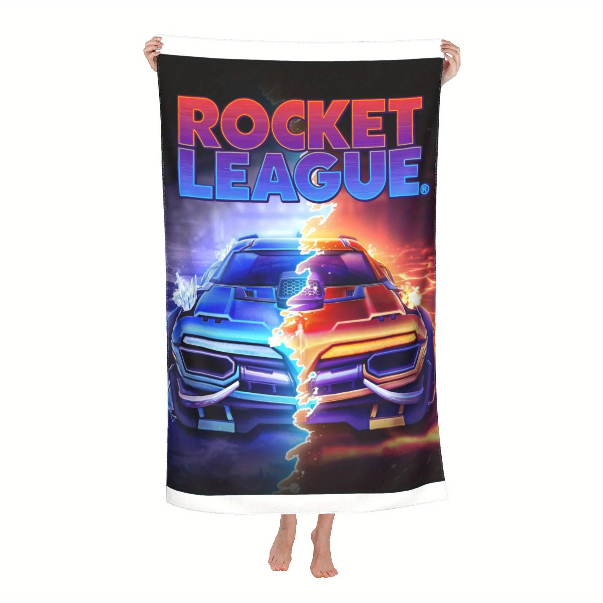 

Rocket Car Premium Microfiber Beach Towel Quick Dry Lightweight Travel Towel Swimming Outdoor Activities Men Women Kids Perfect