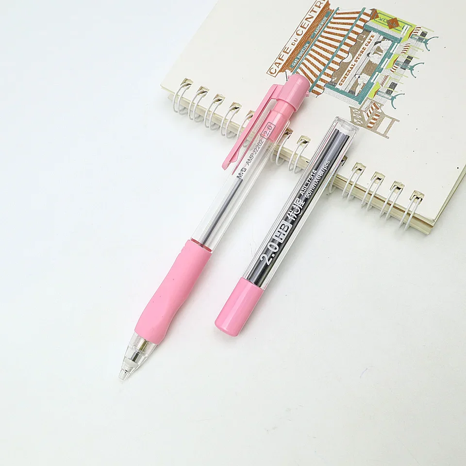 Kawaii Mechanical Pencil 2.0mm Easy Start Cute Automatic Pencil Correct Pencil Grasp For Kids Writing School Supplies 3pcs/lot