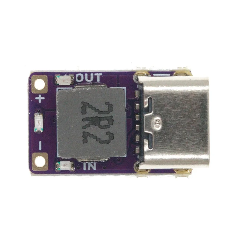 DC 5V 2.4A Fast Charger Lithium Battery Charge/Discharge Protection Board with Battery Capacity Indicator Light Type C Interface view 3