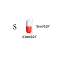 S-Red White-30pcs