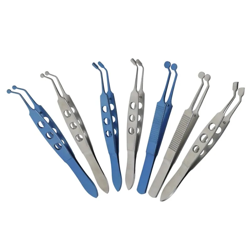 

Ophthalmic Massage Forcep Ophthalmic Surgical Forceps Stainless Steel Titanium Alloy Tweezers Ophthalmic Instrument