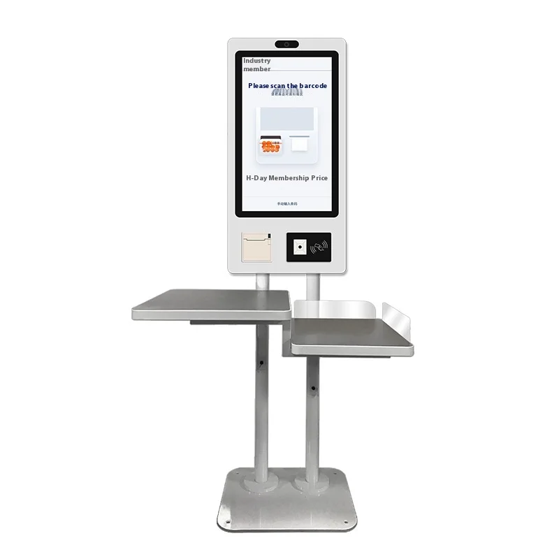 Convenience Store Code Scanning Receipt Payment Kiosks All-in-One Self-Service Checkout Machine for Supermarket Shopping Mall