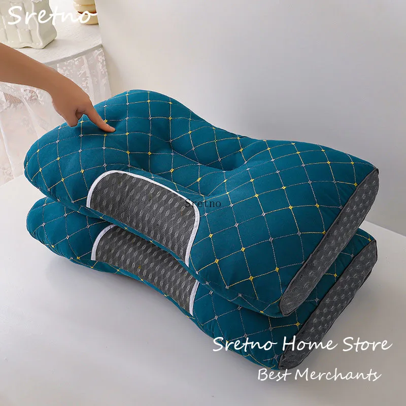 

SRETNO 2025 New Washable Multi-purpose Neck Pillow for Cervical Spine Protection, Sleeping Aid Pillows, Waist Protection Cushion
