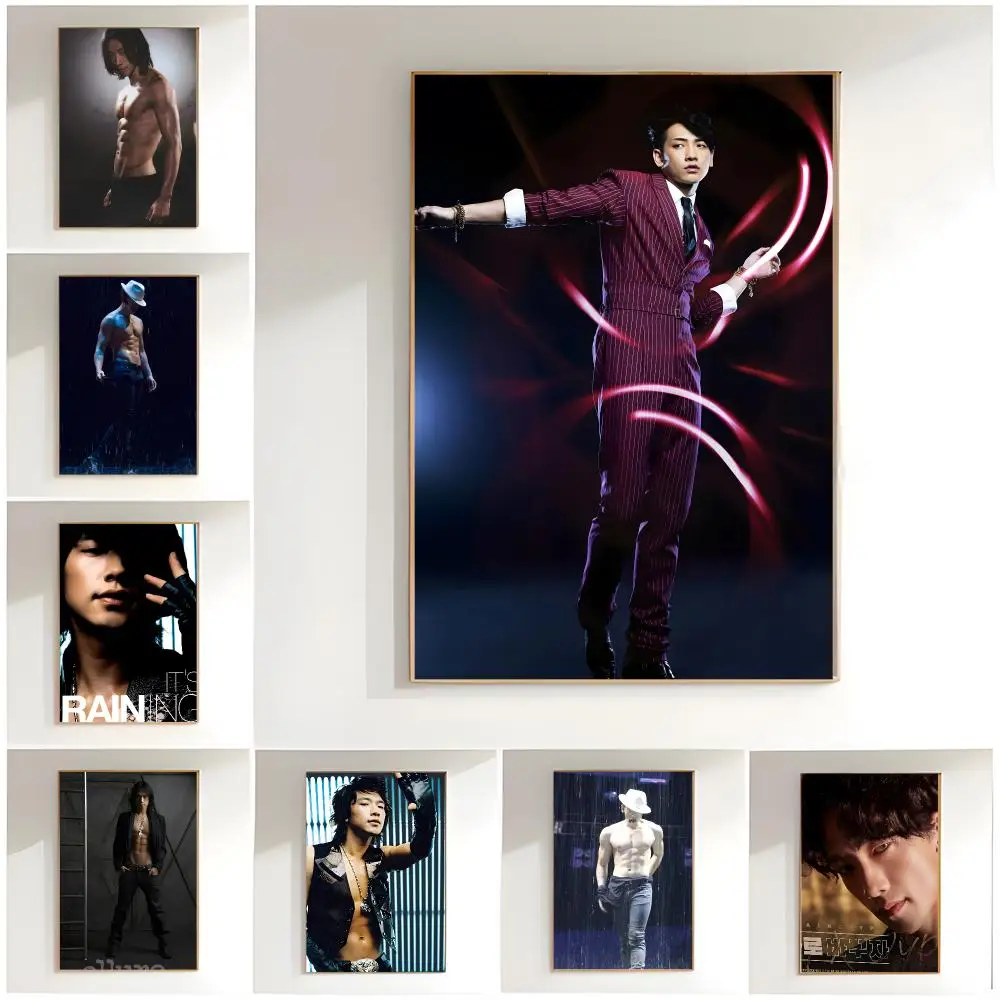 chill singer r-rain Poster Classic Wall Art  Home Decor  Peel and Stick Unframed