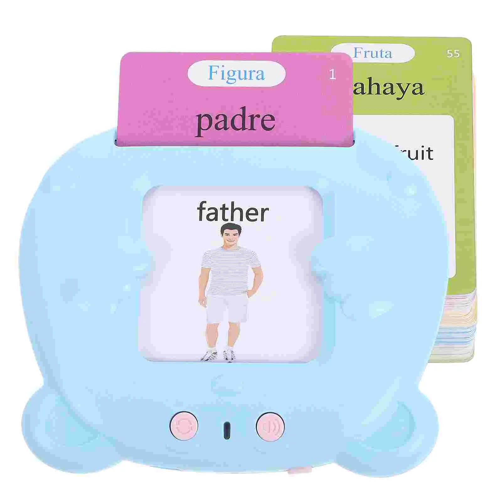 

Early Education Machine Toddler Toy Kids Toys Speech Learning Card Abs Funny Plaything Baby Household Plastic Educational