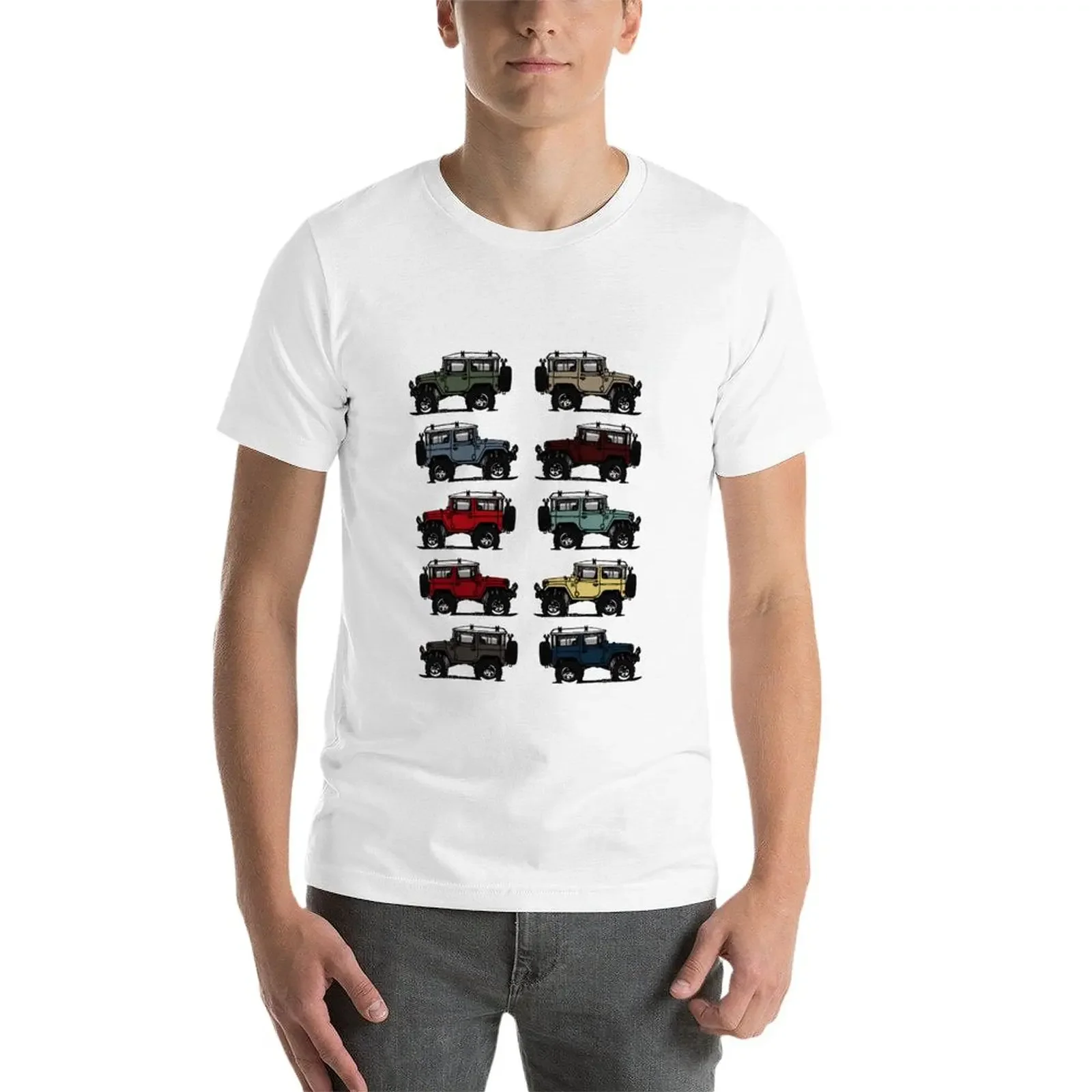 BJ4 FJ40 Landcruiser all colors T-Shirt Birthday Gift T-Shirt korean fashion quick drying fitted t shirts for men