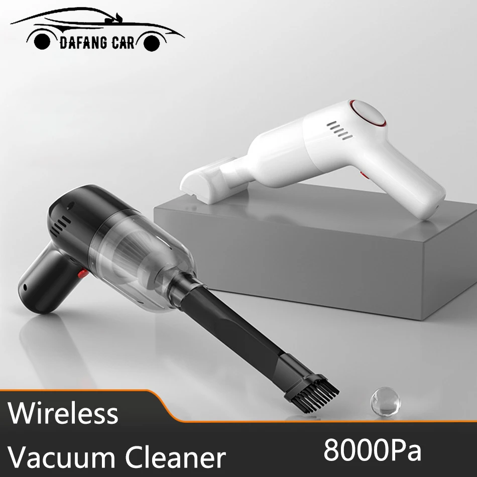 8000Pa Car Vacuum Cleaner Cordless Handheld Auto Vacuum Home & Car Dual Use Mini Wet And Dry Vacuum Cleaner