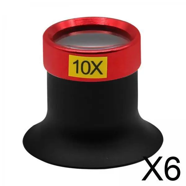 

10-кратная лупа из алюминиевого сплава, портативная лупа, инструмент для часовщика, комплект для ремонта наручных часов